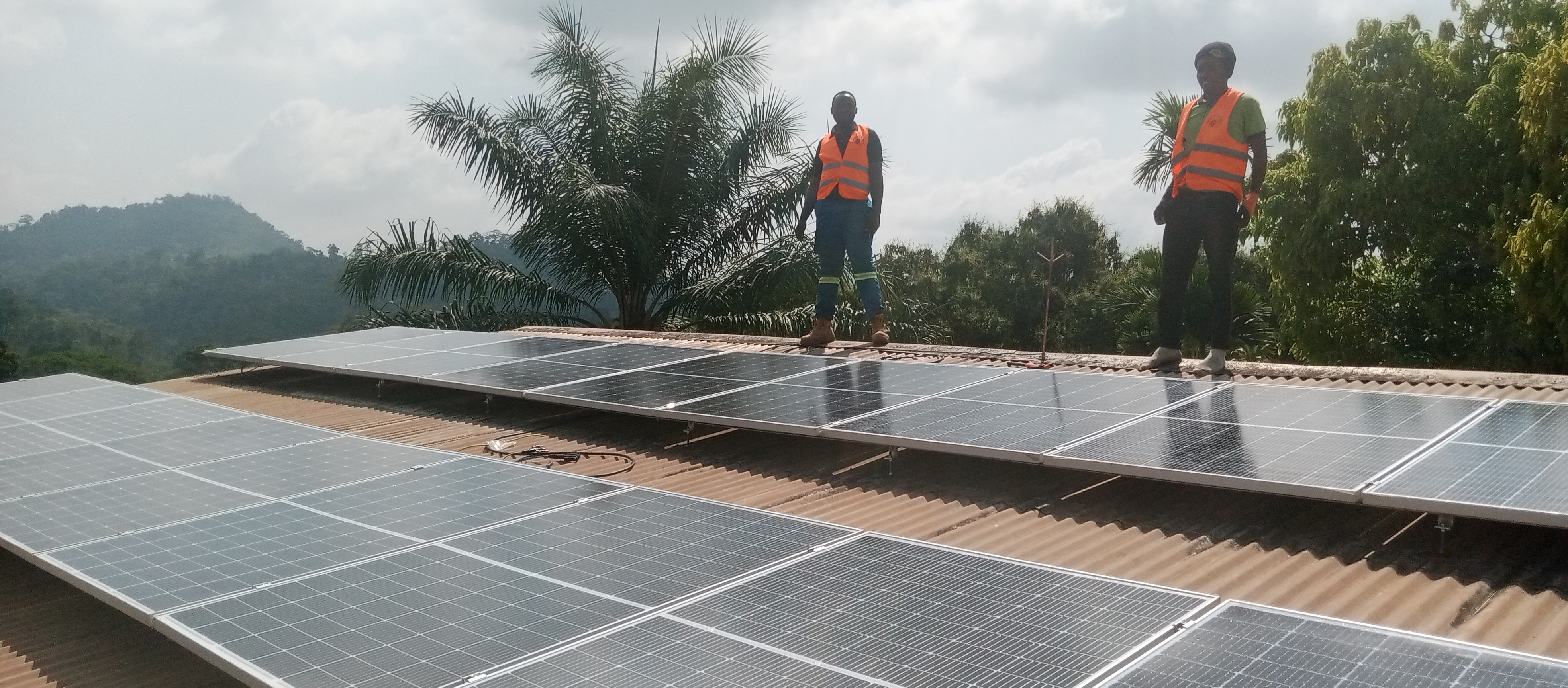 Installation of a 21.6kWh system